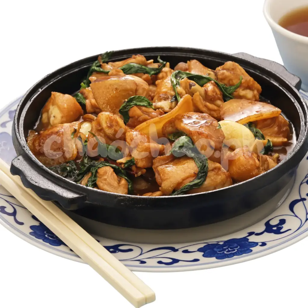 Three Cup Chicken (San Bei Ji)